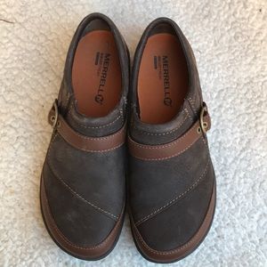 Merrell brown leather shoes